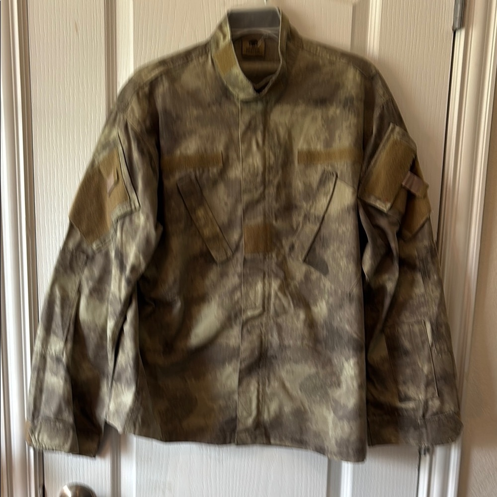 Emerson A TAC Woodland Camouflage Military Jacket L
